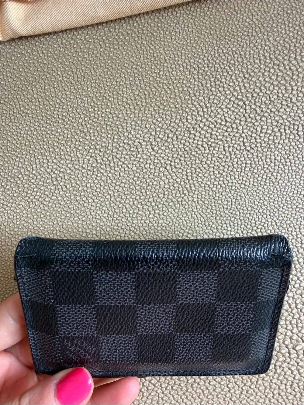 Louis Vuitton Leather Wallet